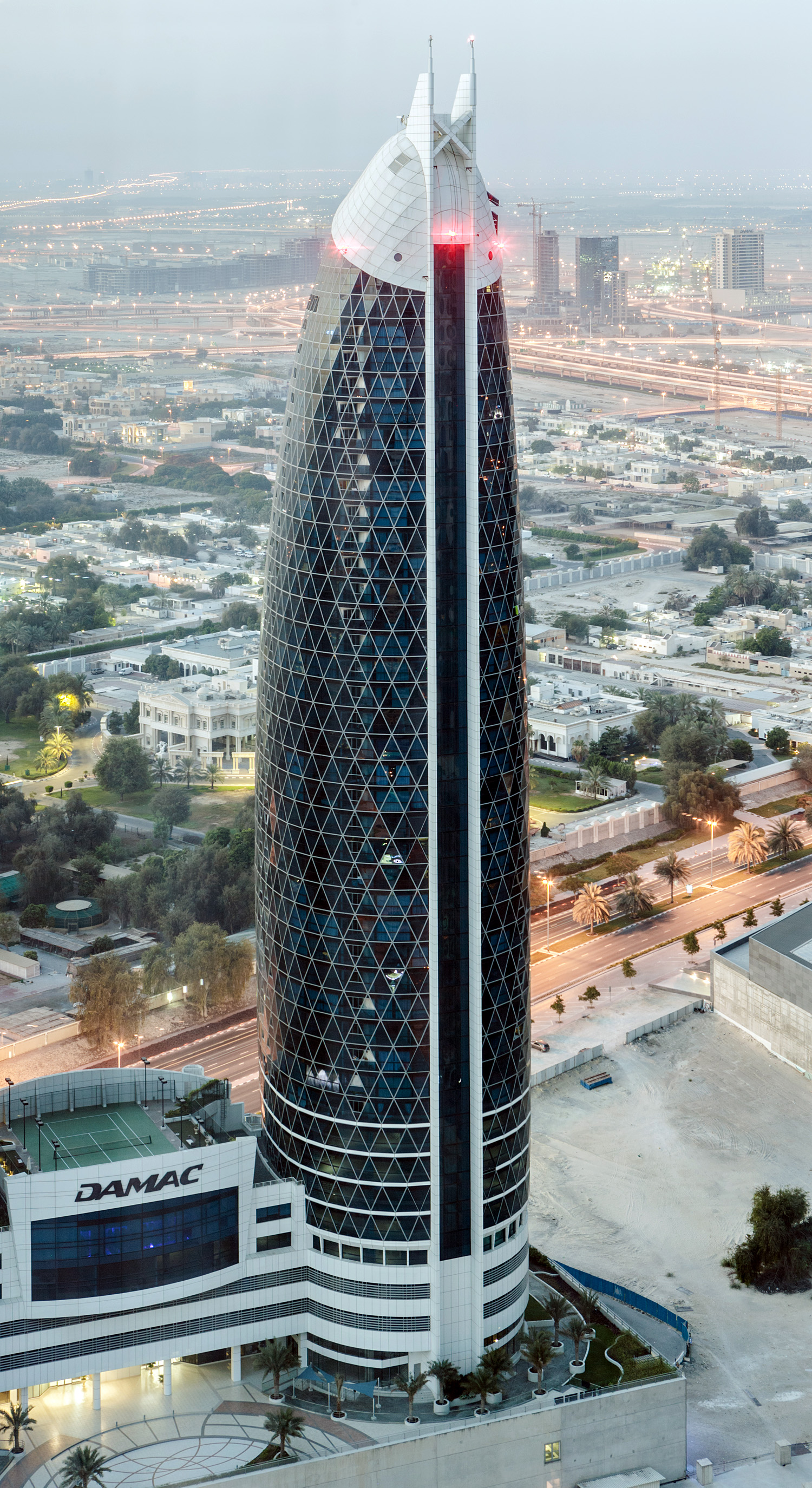 Park Tower 2, Dubai - View from Rose Rayhaan Hotel. © Mathias Beinling